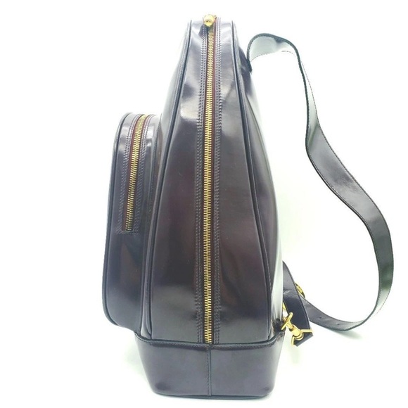 Gucci Men's Dark Brown Leather Backpack - Picture 6 of 14
